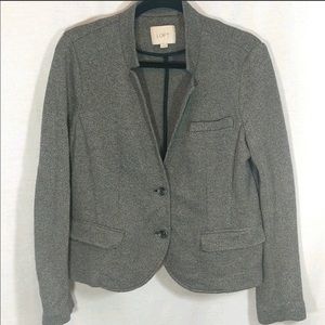 Loft Sweater Blazer 100% Cotton